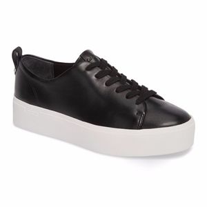 Calvin Klein Janet Platform Sneakers Black 8.5